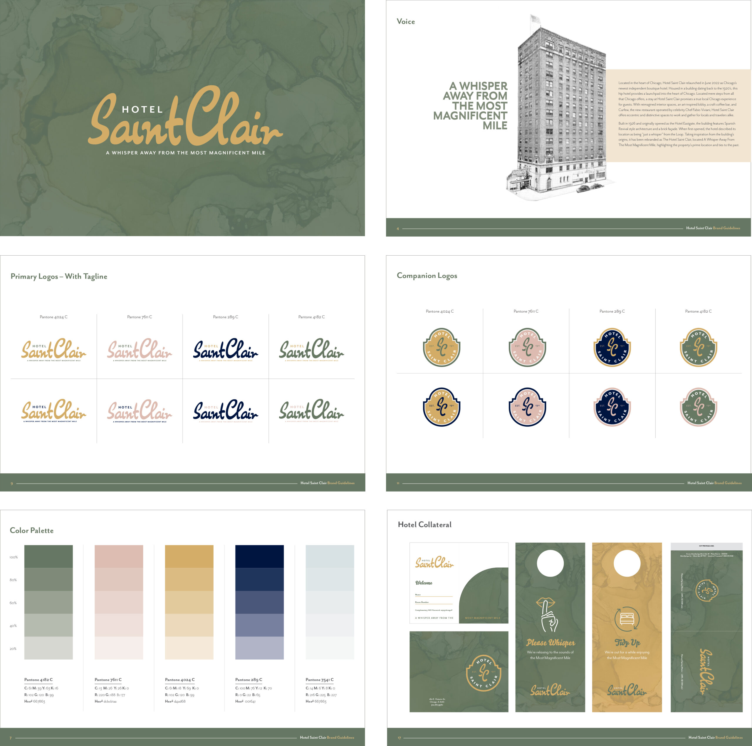 Saint Claire Brand Guidelines